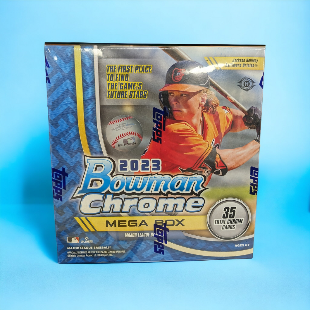 2023 Bowman Chrome Baseball Mega Box – SCJ