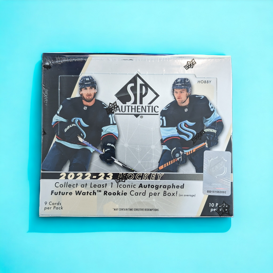 2022-23 Upper Deck SP Authentic Hockey Hobby Box