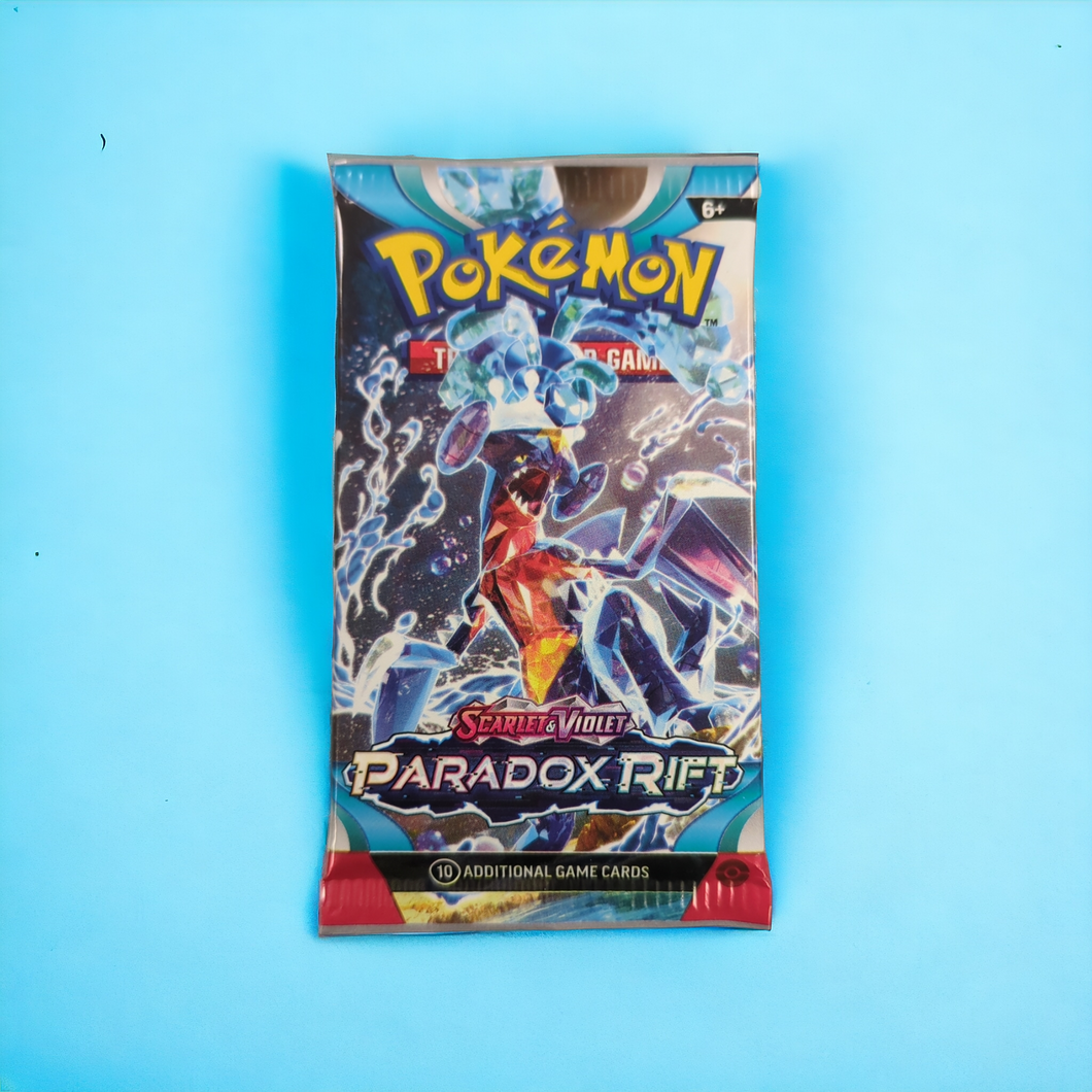 Pokémon Scarlet & Violet Paradox Rift Booster Pack.