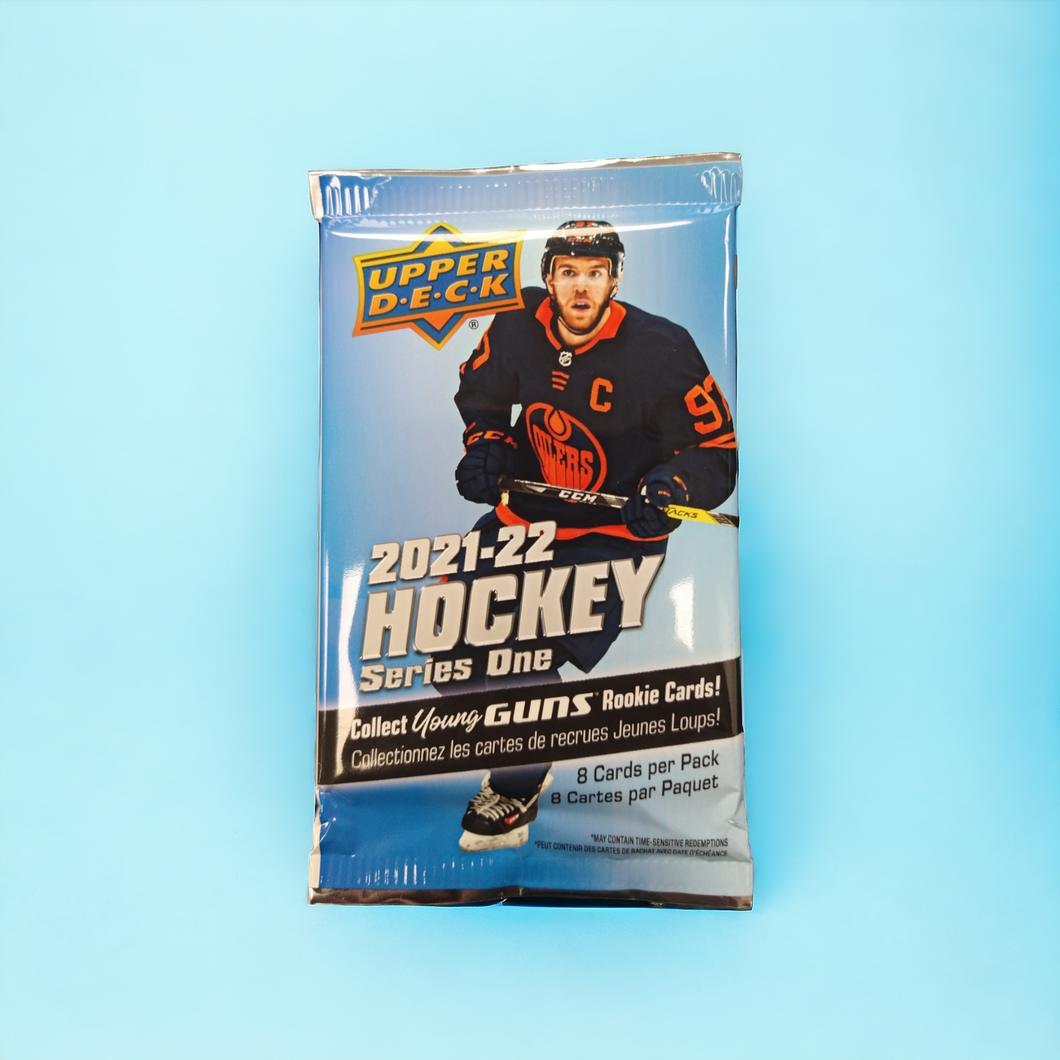 2021-22 Upper Deck Series 1 Hockey Retail Pack