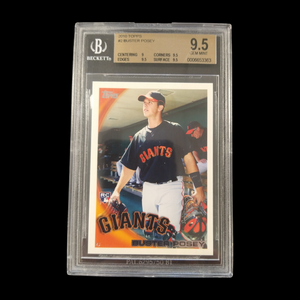 2010 Topps Buster Posey Rookie #2 BGS 9.5 Gem Mint