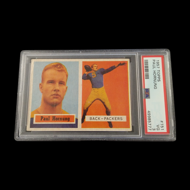 1957 Topps Paul Hornung #151 PSA 3