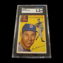 Load image into Gallery viewer, 1954 Topps Ted Williams #250 SGC 1.5