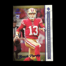 Load image into Gallery viewer, 2022 Panini Luminance Brock Purdy Blue Parallel Serial # 86/99