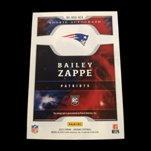 Load image into Gallery viewer, 2022 Panini Origins Bailey Zappe Rookie On Card Autograph