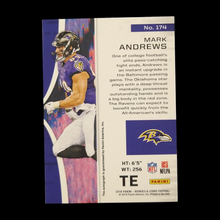 Load image into Gallery viewer, 2018 Panini Rookies &amp; Stars Mark Andrews Rookie Autograph Serial # 93/99