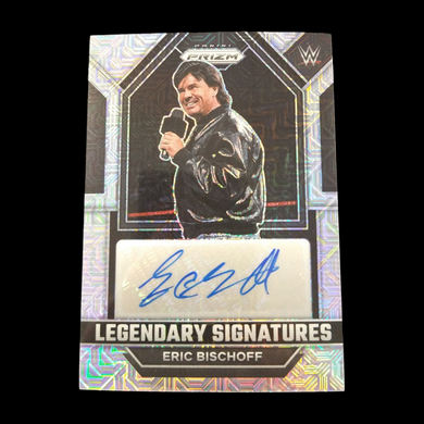 2023 Panini Prizm Mojo Eric Bischoff Autograph Serial # 24/25