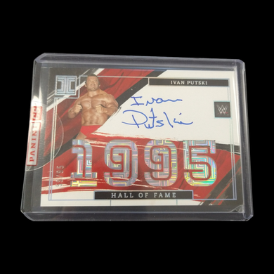 2022 Panini Impeccable Ivan Putski Hall Of Fame Autograph Serial # 59/95