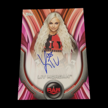 Load image into Gallery viewer, 2020 Topps Liv Morgan Raw Pink Autograph Serial # 71/150