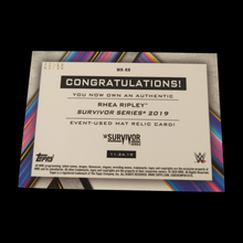 Load image into Gallery viewer, 2020 Topps Rhea Ripley Rookie Mat Relic Serial # 05/50