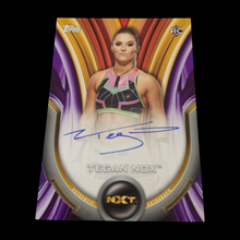Load image into Gallery viewer, 2020 Topps Tegan Nox Rookie Purple Autograph Serial # 77/99