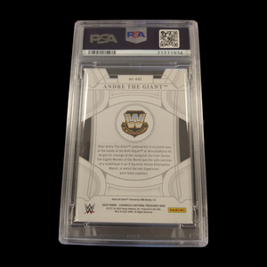 2022 Panini Chronicles Andrew The Giant National Treasures Gold PSA 10 Serial # 2/10