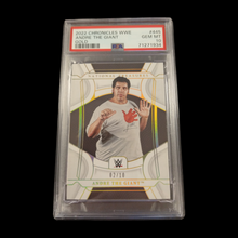 Load image into Gallery viewer, 2022 Panini Chronicles Andrew The Giant National Treasures Gold PSA 10 Serial # 2/10