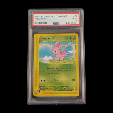 2003 Aquapolis Nidoran PSA 9