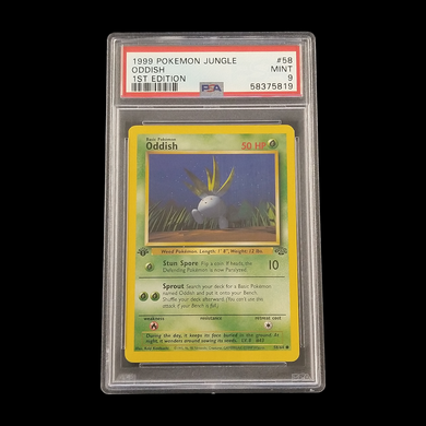 1999 Oddish Jungle 1st Edition PSA 9