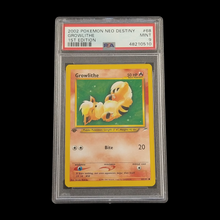 Load image into Gallery viewer, 2002 Neo Growlithe 1st Edition PSA 9