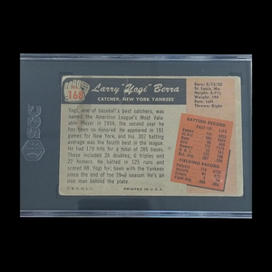 1955 Bowman Yogi Berra #168 SGC 1