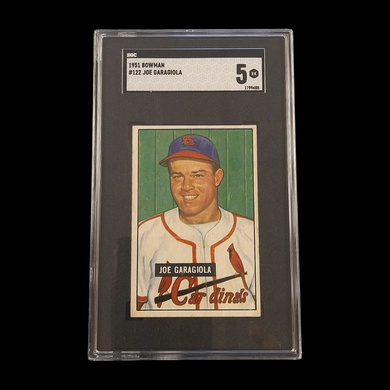 1951 Bowman Joe Garagiola #122 SGC 5