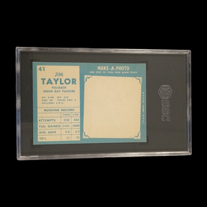 1961 Topps Jim Taylor #41 SGC 7