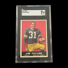 Load image into Gallery viewer, 1961 Topps Jim Taylor #41 SGC 7