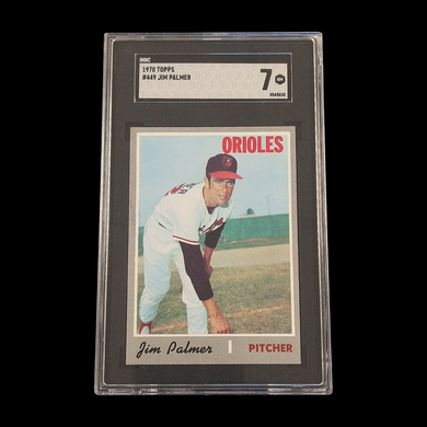 1970 Topps Jim Palmer #449 SGC 7