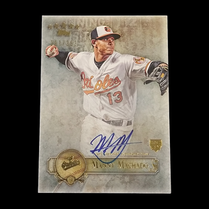 2013 Topps Five Star Manny Machado Rookie Autograph Serial # 297/353