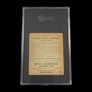 1933 Goudey Floyd Babe Herman #5 SGC 1.5