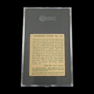 1934-36 Diamond Stars Jim Bottomley #59 SGC 3