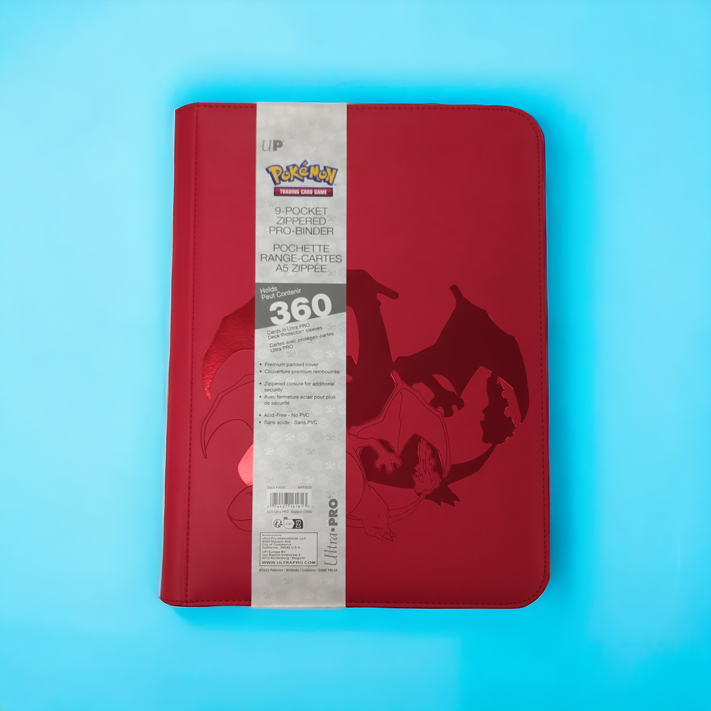 Ultra Pro Pokémon Charizard 9 Pocket Pro-Portfolio