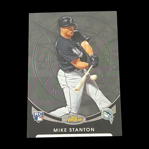 2010 Topps Finest Mike Giancarlo Stanton Rookie