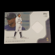 Load image into Gallery viewer, 2023 Topps X Julio Rodriguez Jersey Serial # 188/199