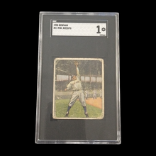 Load image into Gallery viewer, 1950 Bowman Phil Rizzuto #11 SGC 1