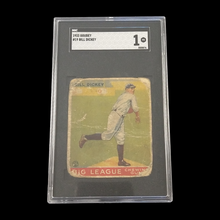 Load image into Gallery viewer, 1933 Goudey Bill Dickey #19 SGC 1