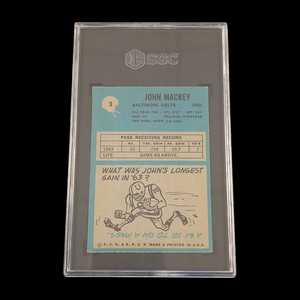 1964 Philadelphia John Mackey #3 SGC 4.5