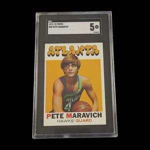 1971-72 Topps Pete Maravich #55 SGC 5