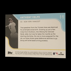 2023 Topps X Anthony Volpe Rookie