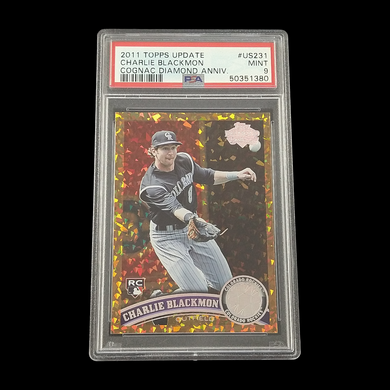 2012 Topps Update Charlie Blackmon Cognac Diamond PSA 9