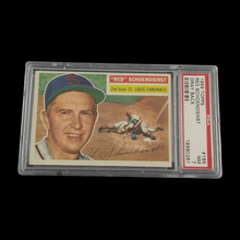 Load image into Gallery viewer, 1956 Topps Red Schoedinienst PSA 7