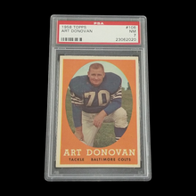 Load image into Gallery viewer, 1958 Topps Art Donovan PSA 7