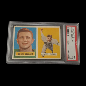 1957 Topps Chuck Bednarik PSA 7