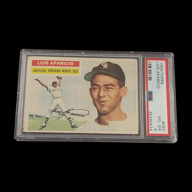 1956 Topps Luis Aparicio PSA 4