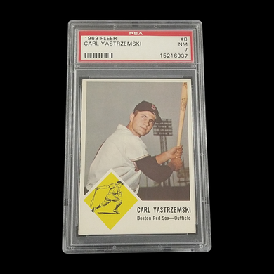 1963 Fleer Carl Yastrzemski PSA 7