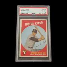 Load image into Gallery viewer, 1959 Topps Norm Cash PSA 4