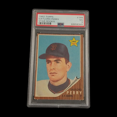 1962 Topps Gaylord Perry PSA 3