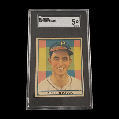 1941 Bowman Vince DiMaggio SGC 5