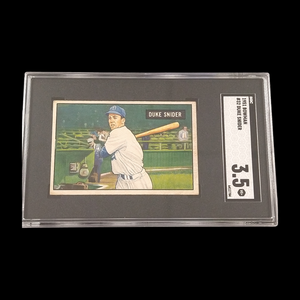 1951 Bowman Duke Snider SGC 3.5