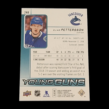 Load image into Gallery viewer, 2018-19 Upper Deck Elias Pettersson Young Guns Rookie