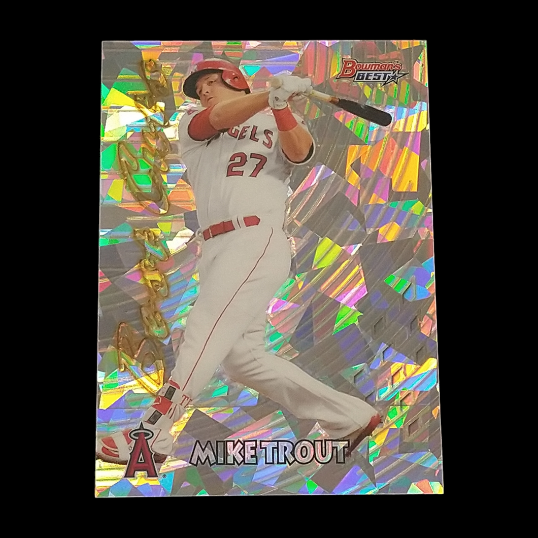 2017 Bowmans Best Mike Trout Atomic Refractor