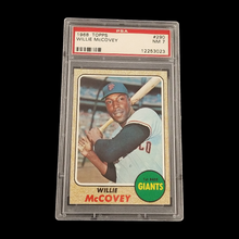 Load image into Gallery viewer, 1968 Topps Willie McCovey PSA 7