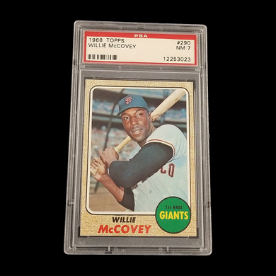 1968 Topps Willie McCovey PSA 7